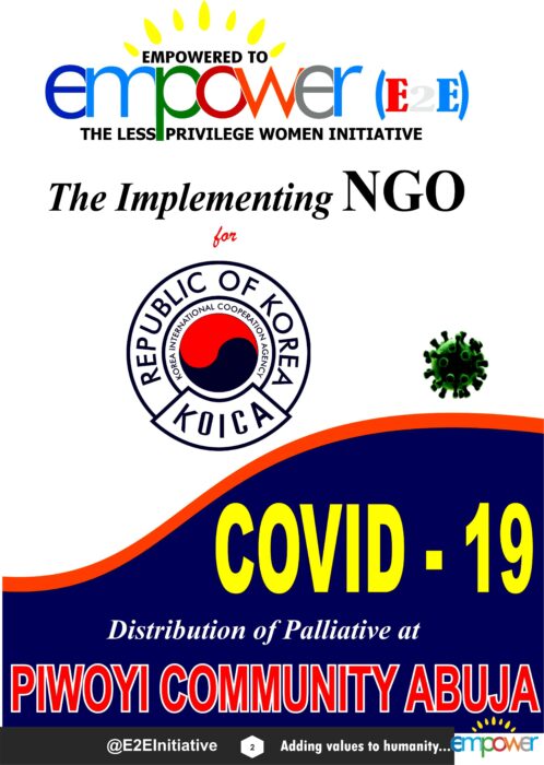 E2E and KOICA Form Alliance for COVID-19 Palliative Dissemination