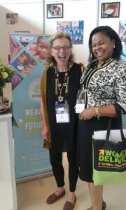 Ms. Joy with a Participant @ Women Deliver 2017